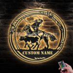 Custom-Cowboy-Roping-Metal-Wall-Art-Led-Light-Images-1