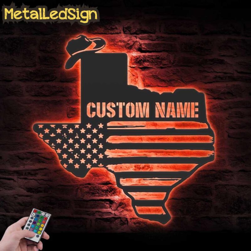 Custom-Cowboy-Texas-Map-US-Flag-Metal-Wall-Art-LED-Light-5.jpg