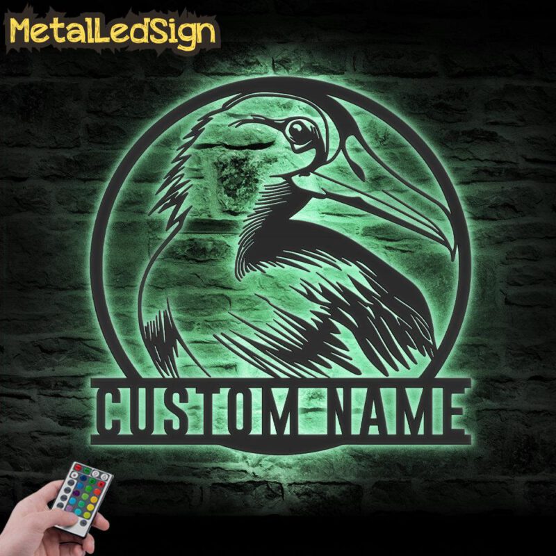 Custom-Cute-Albatross-Metal-Wall-Art-LED-Light-7.jpg