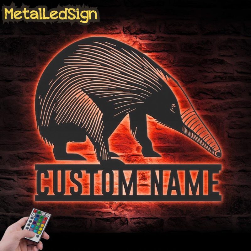 Custom-Cute-Anteater-Metal-Wall-Art-LED-Light-5.jpg