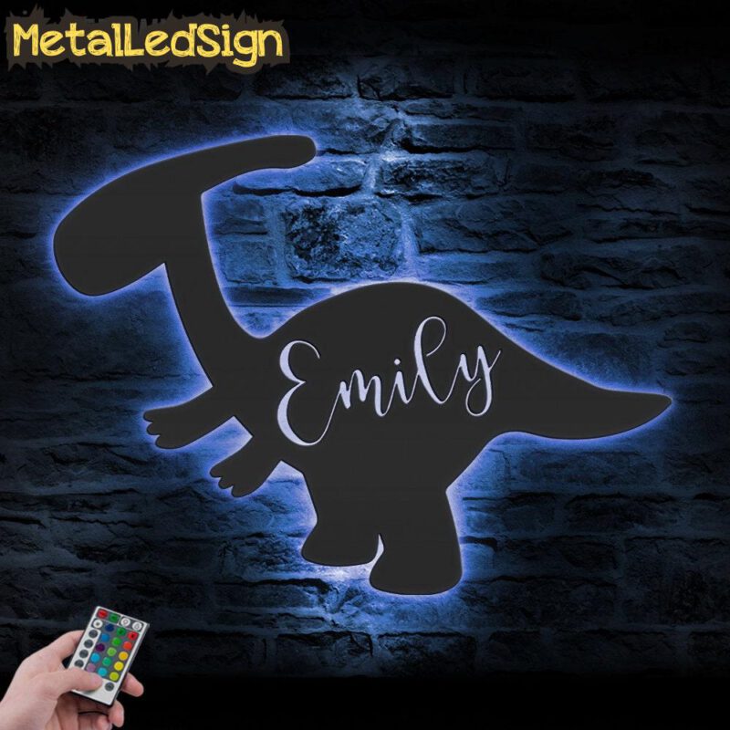 Custom-Cute-Baby-Dinosaur-Metal-Wall-Art-LED-Light-3-5.jpg