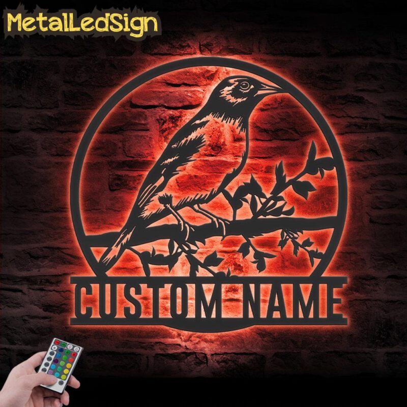 Custom-Cute-Baltimore-Oriole-Metal-Wall-Art-LED-Light-5-1.jpg