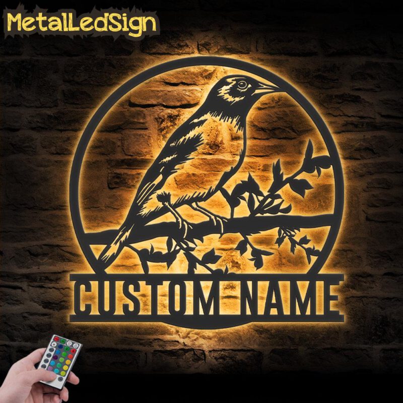 Custom-Cute-Baltimore-Oriole-Metal-Wall-Art-LED-Light-Images-1.jpg