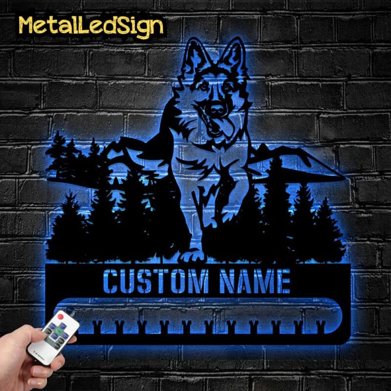 Custom-Cute-Gsd-German-Shepherd-Medal-Hanger-8