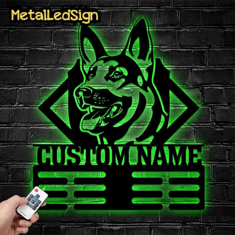 Custom-Cute-Gsd-German-Shepherd-Metal-Hanger-4