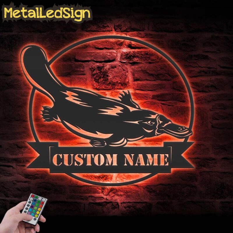 Custom-Cute-Platypus-Metal-Wall-Art-LED-Light-5-1.jpg