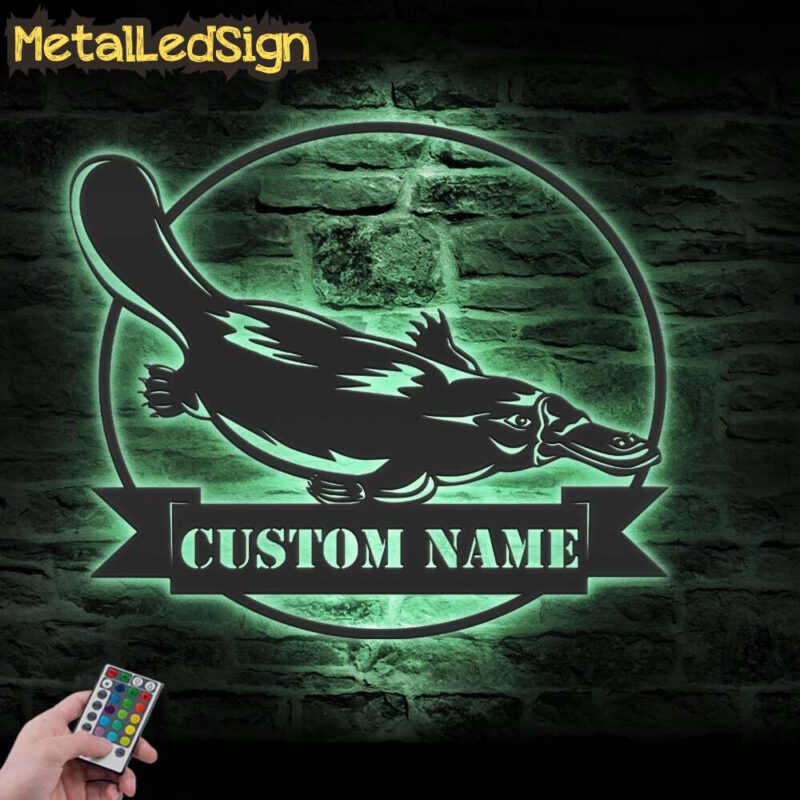 Custom-Cute-Platypus-Metal-Wall-Art-LED-Light-7-1.jpg