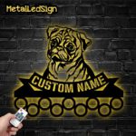 Custom-Cute-Pug-Dog-Medal-Hanger-Images