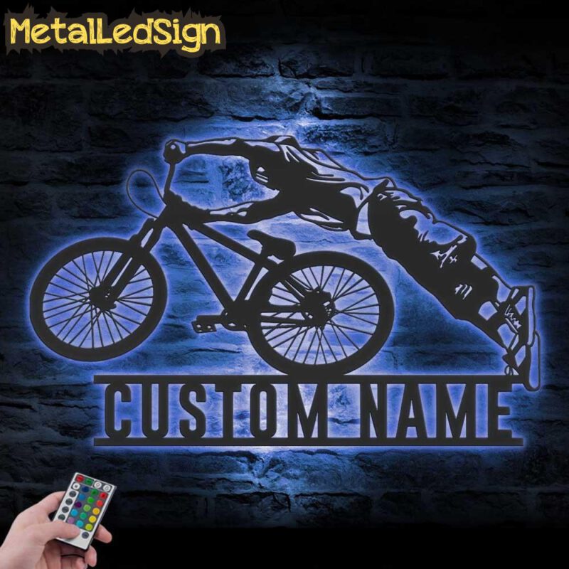 Custom-Cyclist-Mountain-Bike-Metal-Wall-Art-LED-Light-3-1.jpg