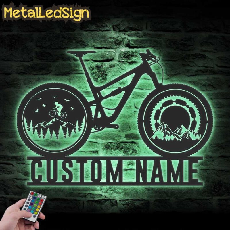 Custom-Cyclist-Mountain-Bike-Metal-Wall-Art-LED-Light-7.jpg