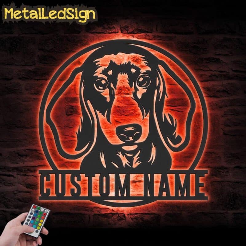 Custom-Dachshund-Metal-Wall-Art-LED-Light-5.jpg