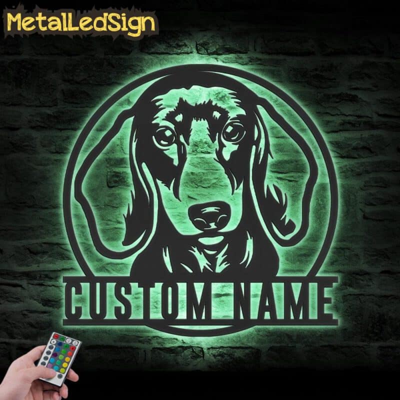 Custom-Dachshund-Metal-Wall-Art-LED-Light-7.jpg