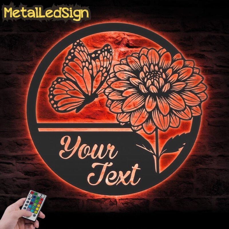 Custom-Dahlia-Flower-Metal-Wall-Art-LED-Light-5.jpg