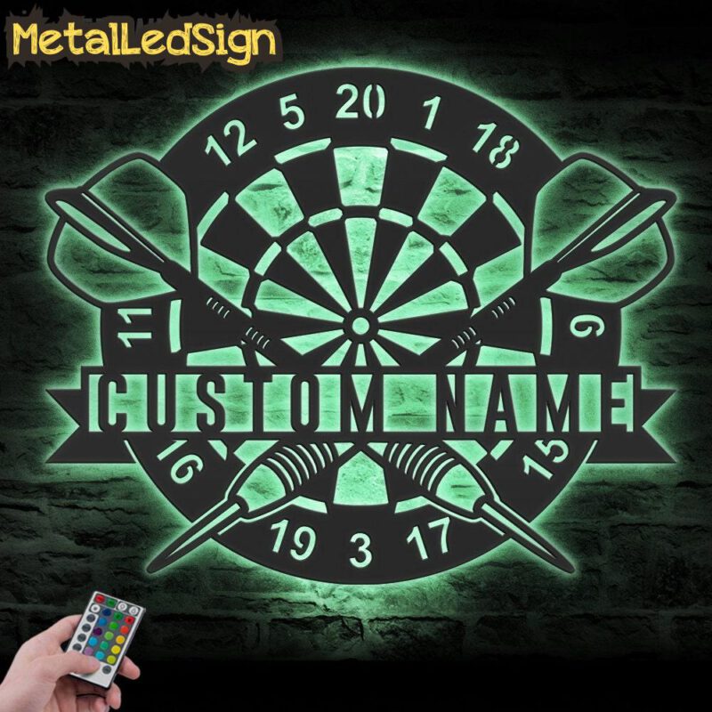 Custom-Dartboard-Dart-Game-Metal-Wall-Art-LED-Light-7.jpg