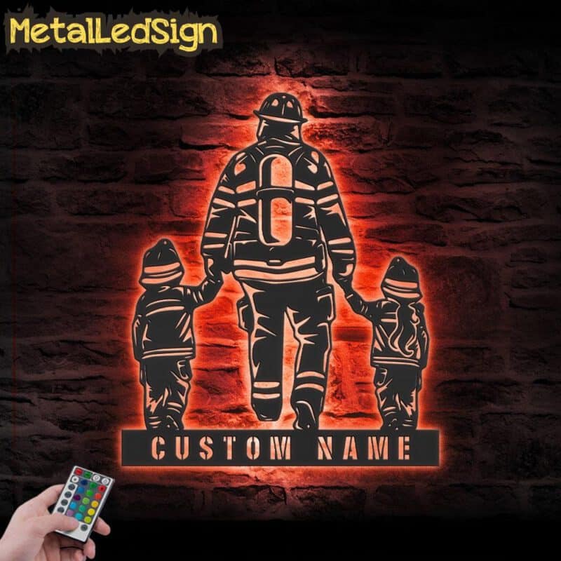 Custom-Daughter-Father-Son-Firefighter-Metal-Wall-Art-LED-Light-5-1.jpg