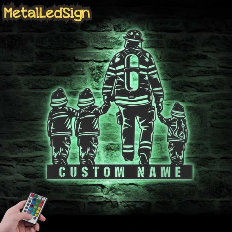 Custom-Daughter-Father-Son-Firefighter-Metal-Wall-Art-LED-Light-7.jpg