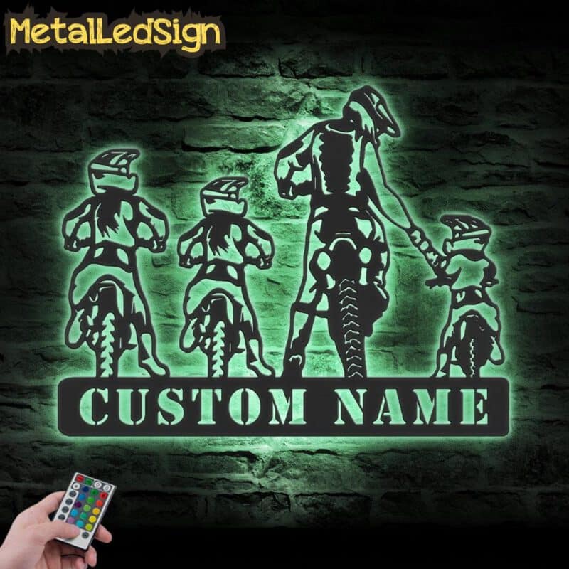 Custom-Daughter-Father-Son-Motocross-Biker-Metal-Wall-Art-LED-Light-7-2.jpg