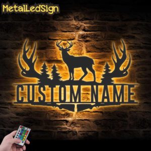 Custom-Deer-Hunting-Metal-Wall-Art-LED-Light-Images-2.jpg