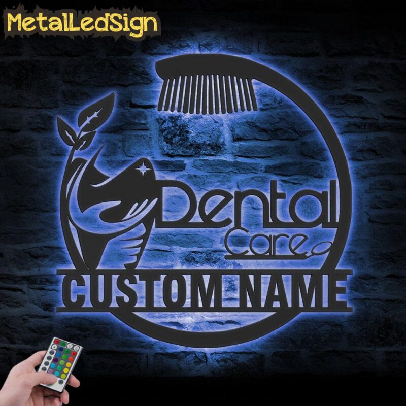 Custom-Dental-Clinic-Metal-Wall-Art-LED-Light-3.jpg