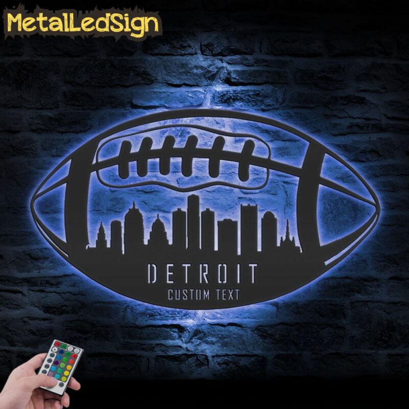 Custom-Detroit-Skyline-American-Football-Metal-Wall-Art-LED-Light-3.jpg