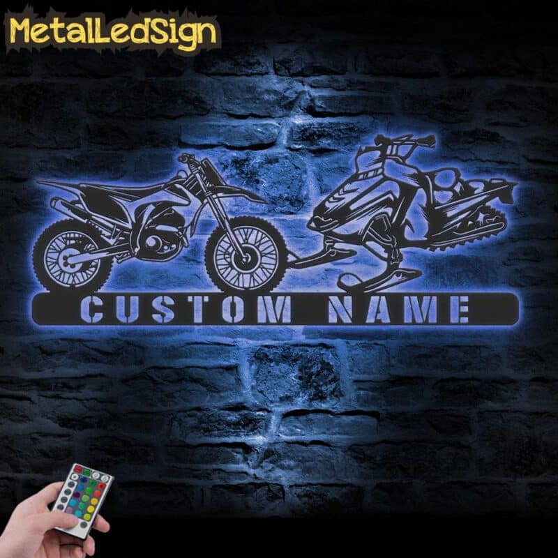 Custom-Dirt-Bike-Snowmobile-Metal-Wall-Art-LED-Light-3.jpg