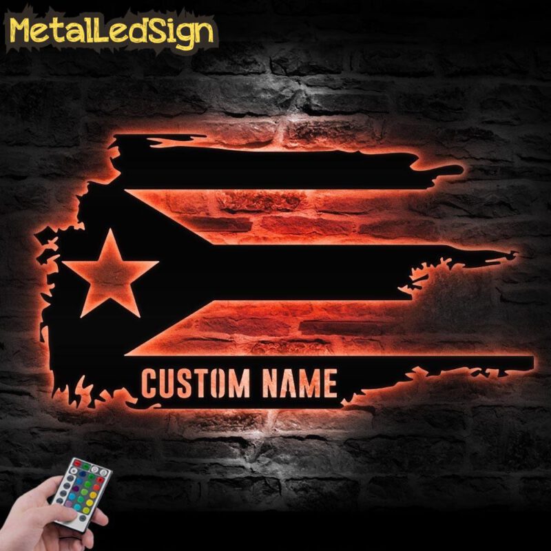 Custom-Distressed-Puerto-Rico-Flag-Metal-Wall-Art-LED-Light-5.jpg