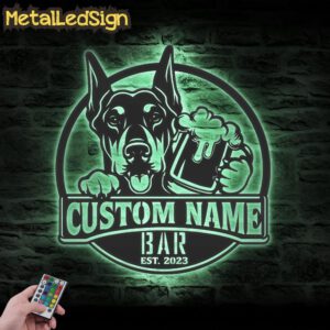 Custom-Doberman-Pinscher-Thirsty-Beer-Pub-Metal-Wall-Art-LED-Light-3.jpg