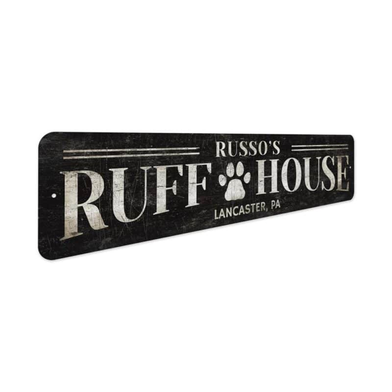 Custom-Dog-House-Sign-Premium-Quality-Rustic-Metal-Sign-3