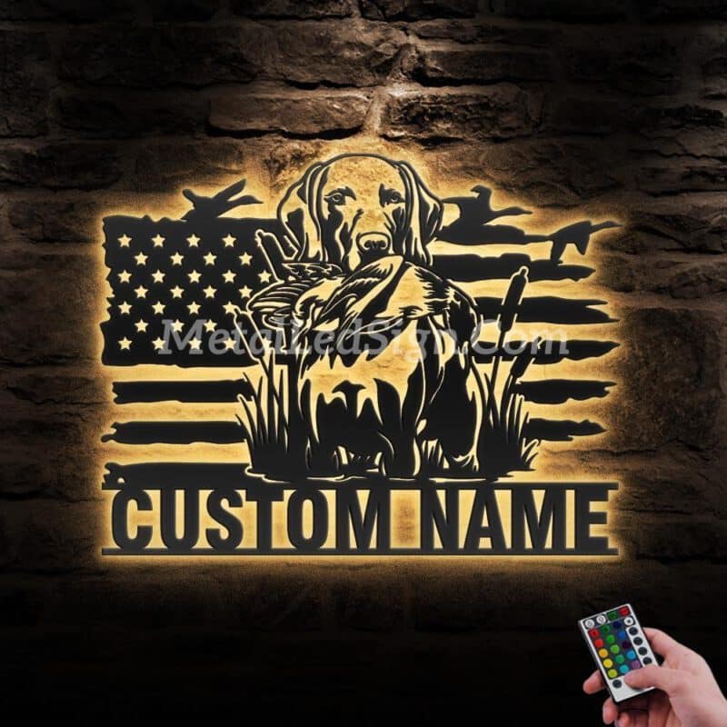 Custom-Dog-Hunting-Us-Flag-Metal-Wall-Art-Led-Light-Images-1