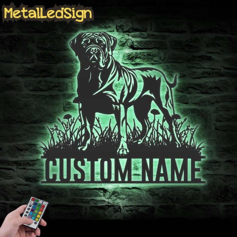 Custom-Dogue-de-Bordeaux-Metal-Wall-Art-LED-Light-7.jpg