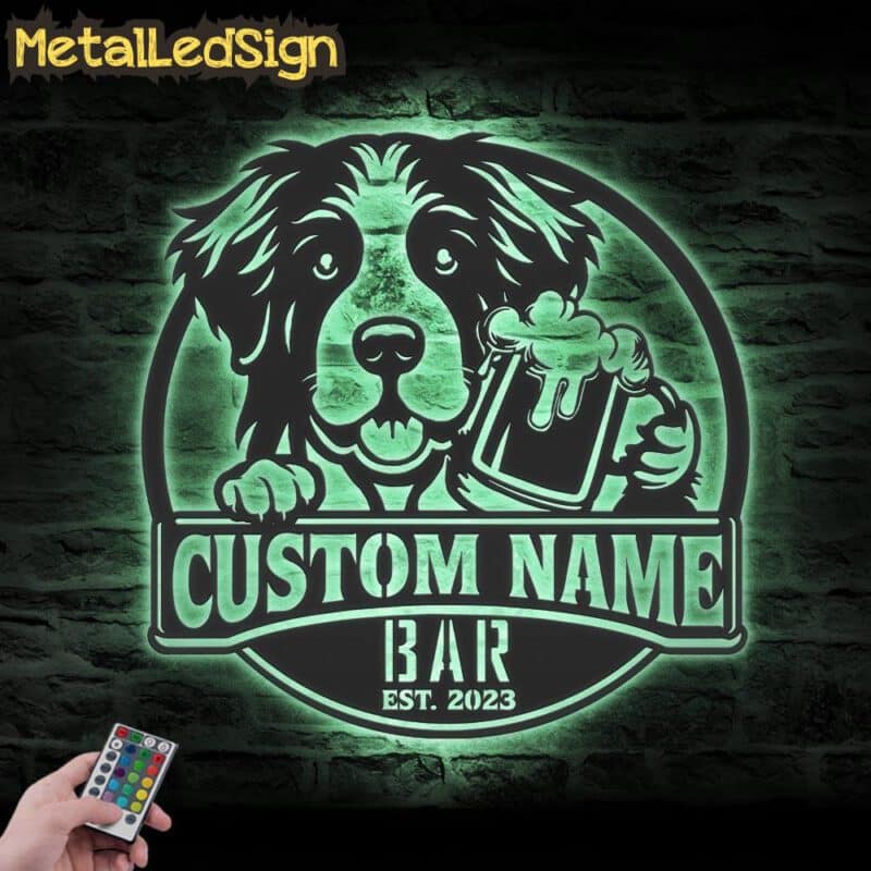 Custom-Drentsche-Patrijshond-Thirsty-Beer-Pub-Metal-Wall-Art-LED-Light-7.jpg