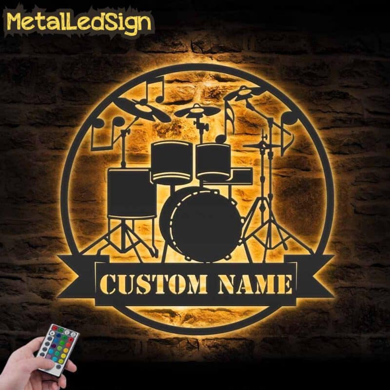 Custom-Drum-Musical-Instrument-Metal-Wall-Art-LED-Light-Images-1.jpg