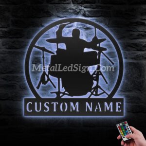 Custom-Drum-Musical-Instrument-Metal-Wall-Art-Led-Light-3-8