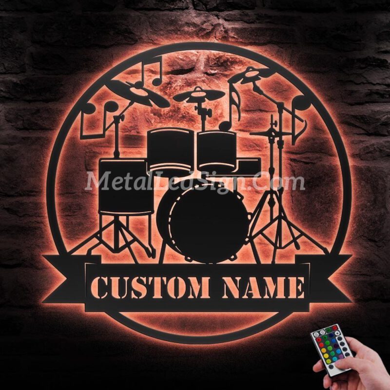 Custom-Drum-Musical-Instrument-Metal-Wall-Art-Led-Light-5-7