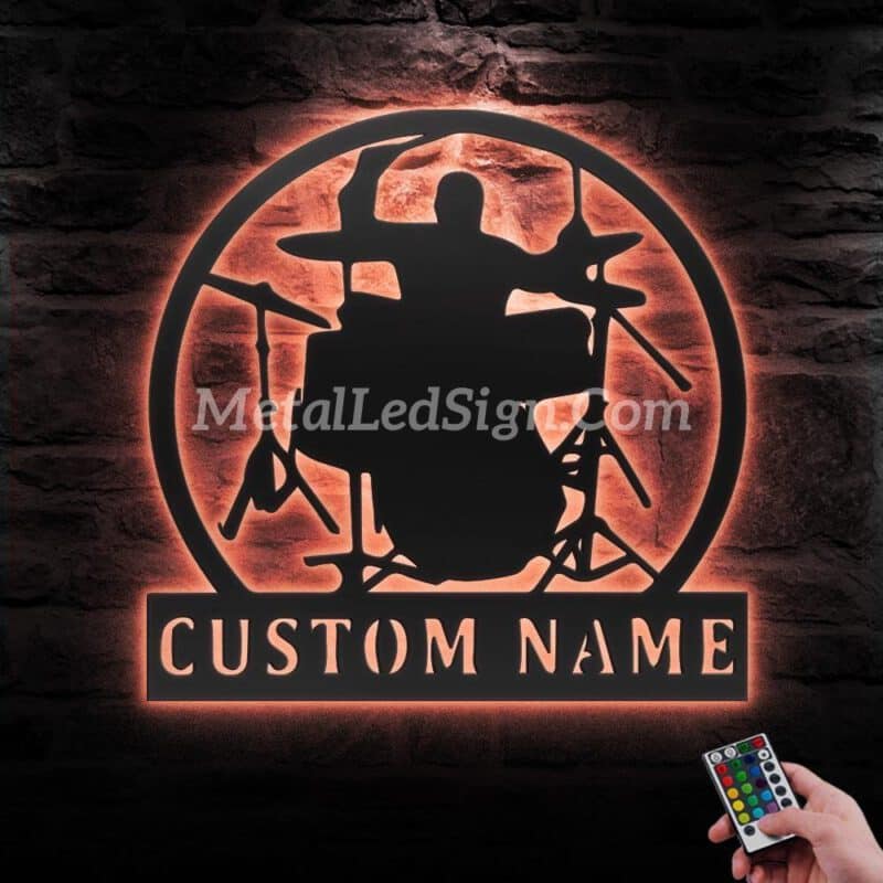 Custom-Drum-Musical-Instrument-Metal-Wall-Art-Led-Light-5-8