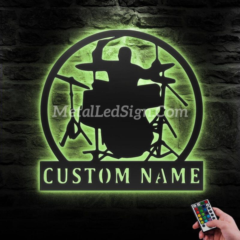 Custom-Drum-Musical-Instrument-Metal-Wall-Art-Led-Light-6-2