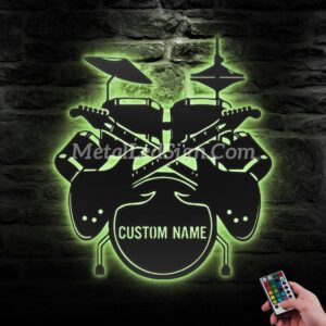 Custom-Drum-Musical-Instrument-Metal-Wall-Art-Led-Light-6