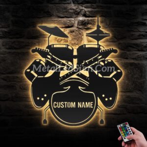 Custom-Drum-Musical-Instrument-Metal-Wall-Art-Led-Light-Images-6