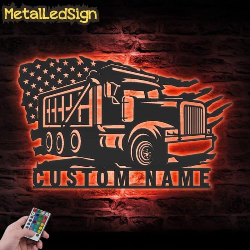 Custom-Drump-Truck-Driver-Metal-Wall-Art-LED-Light-5-2.jpg