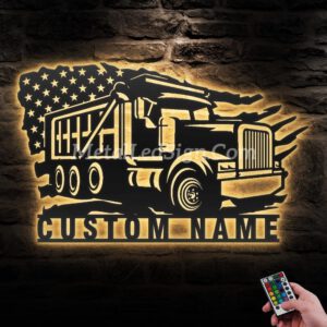 Custom-Drump-Truck-Driver-Metal-Wall-Art-Led-Light-Images-8