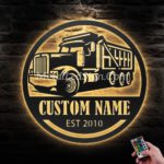 Custom-Drump-Truck-Driver-Metal-Wall-Art-Led-Light-Images-9