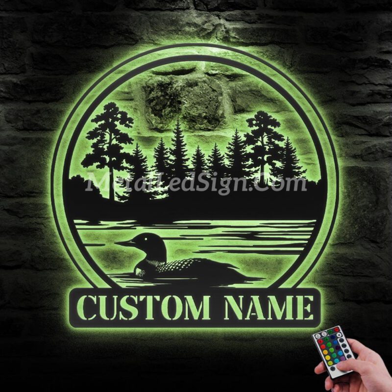 Custom-Duck-Cabin-Metal-Wall-Art-Led-Light-5-1