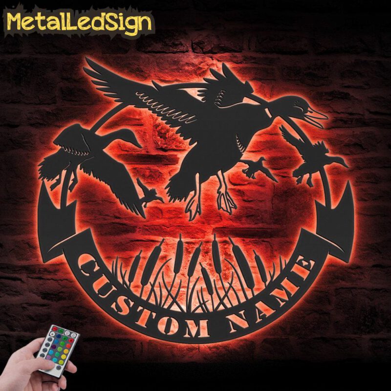 Custom-Duck-Hunting-Metal-Wall-Art-LED-Light-5.jpg