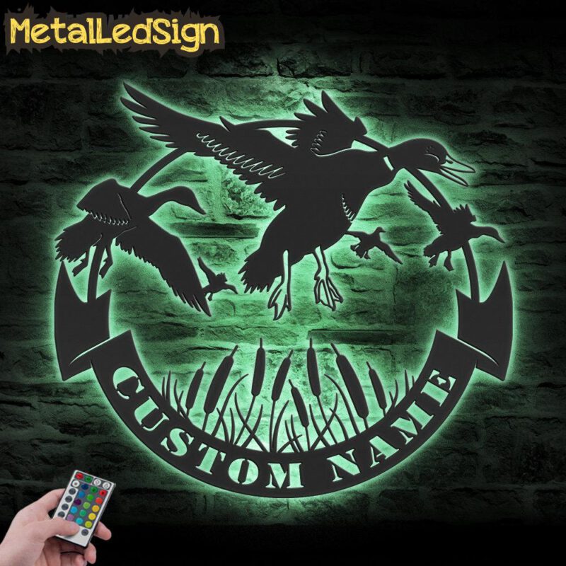 Custom-Duck-Hunting-Metal-Wall-Art-LED-Light-7.jpg