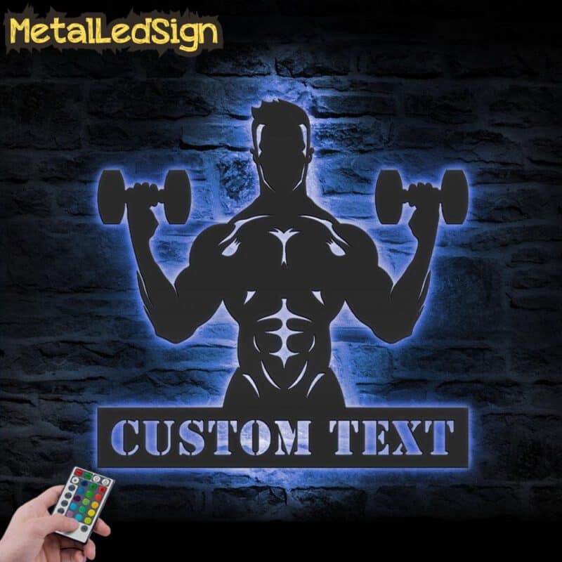 Custom-Dumbbell-Workout-Metal-Wall-Art-LED-Light-3.jpg