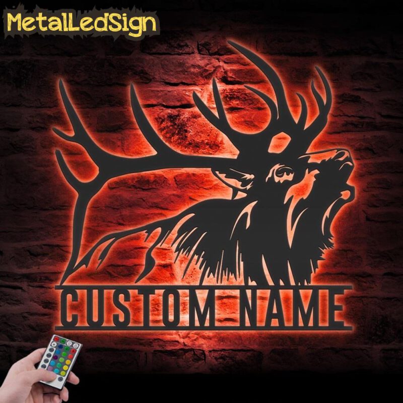 Custom-ELK-Deer-Hunting-Metal-Wall-Art-LED-Light-5-1.jpg