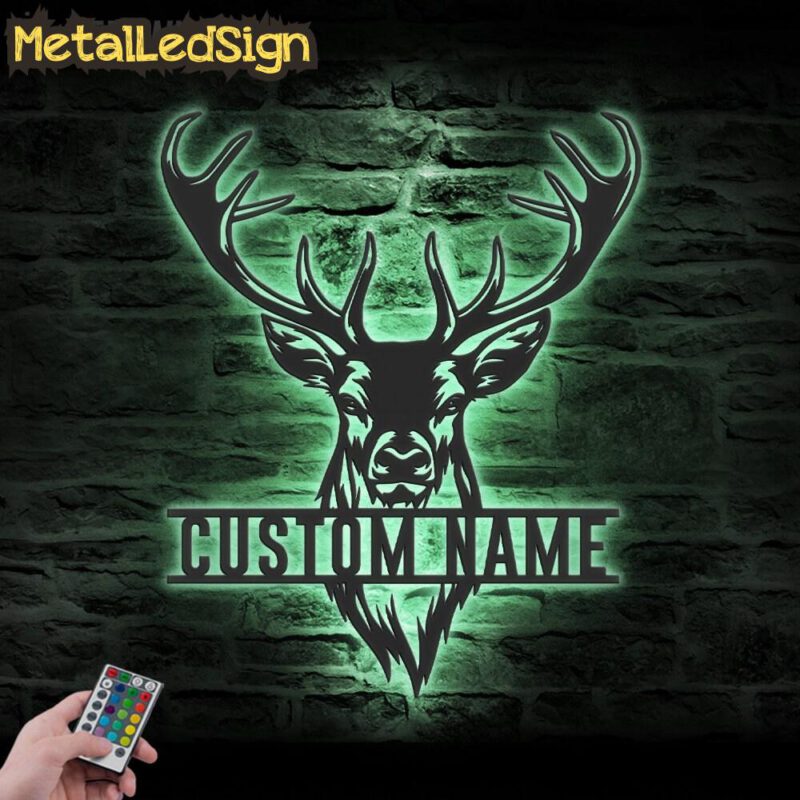 Custom-ELK-Deer-Hunting-Metal-Wall-Art-LED-Light-7.jpg