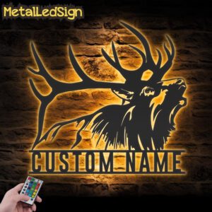 Custom-ELK-Deer-Hunting-Metal-Wall-Art-LED-Light-Images-1.jpg