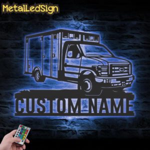 Custom-EMS-Rescue-Squad-Truck-Driver-Metal-Wall-Art-LED-Light-3.jpg