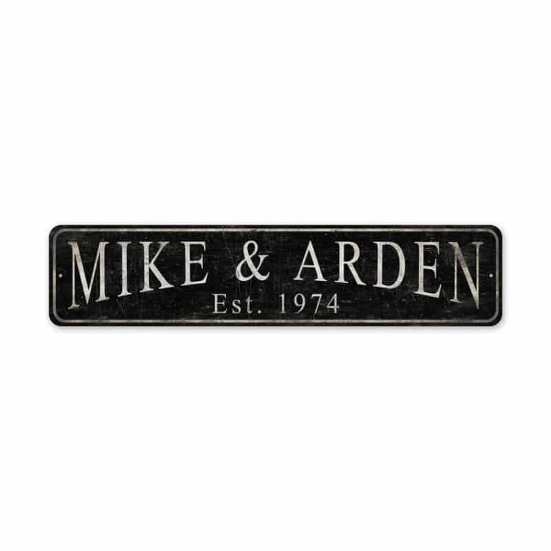 Custom-EST-Date-Sign-Premium-Quality-Rustic-Metal-Sign-2